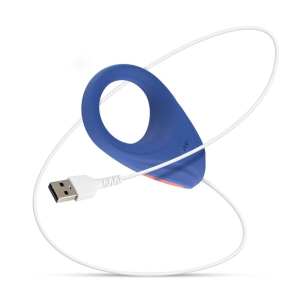 Rring First Penis Ring with Vibration USB Silicone - Image 6