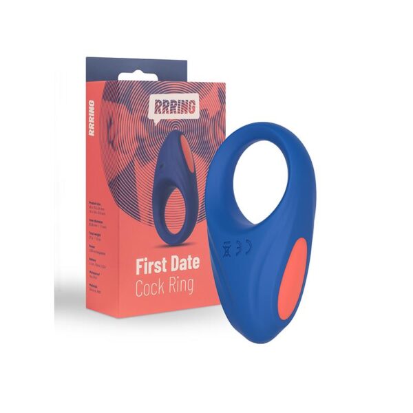 Rring First Penis Ring with Vibration USB Silicone - Image 7