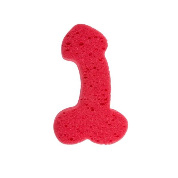 Penis Shaped Bath Sponge Random Color 1 Unit - Image 3