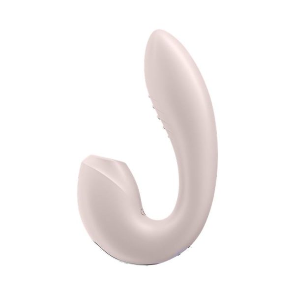 Sunray Clitoris Sucker and Vibe 2 in 1 Super Flexible Pink - Image 2