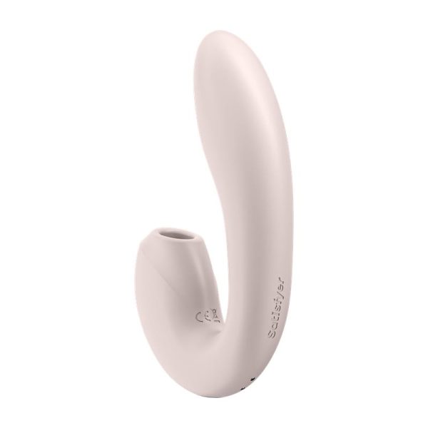 Sunray Clitoris Sucker and Vibe 2 in 1 Super Flexible Pink - Image 3