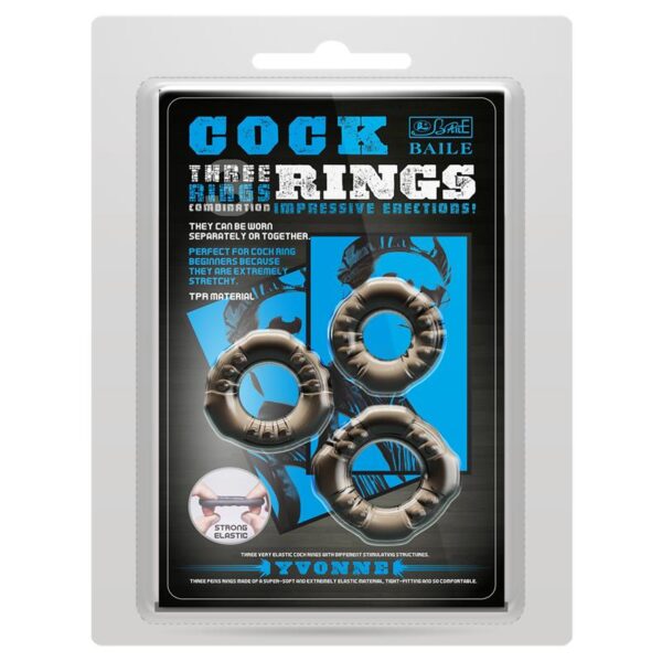3 Set Cock Ring - Image 7