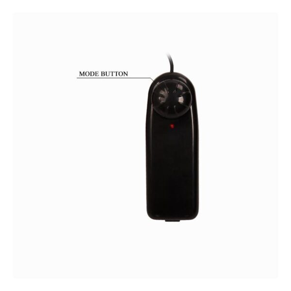 Baile Strap-On Vibrating Dildo Flesh 18.5 cm - Image 6