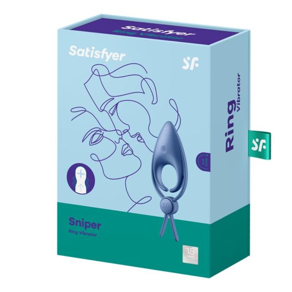 Penis Ring Sniper Blue - Image 7