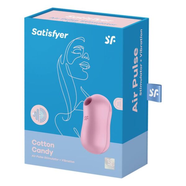 Cotton Candy Clitoris Sucker and Vibrator Lila - Image 7