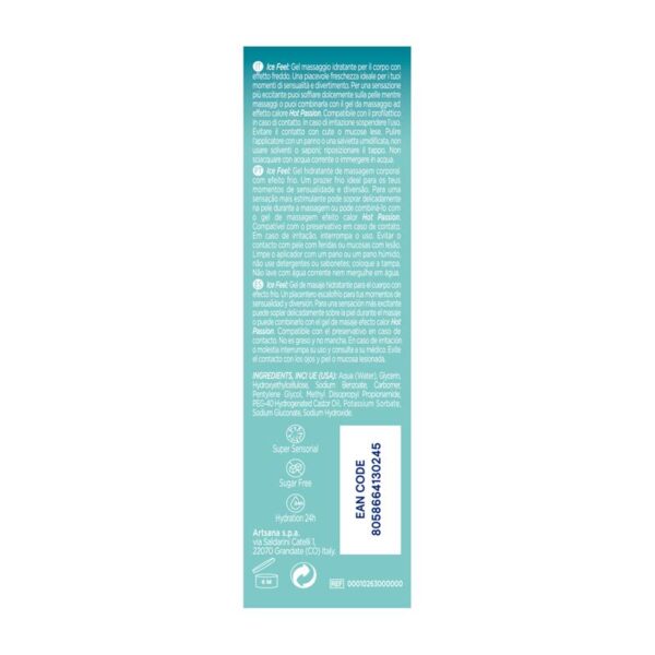 Massage Gel Ice Feel 200 ml - Image 3