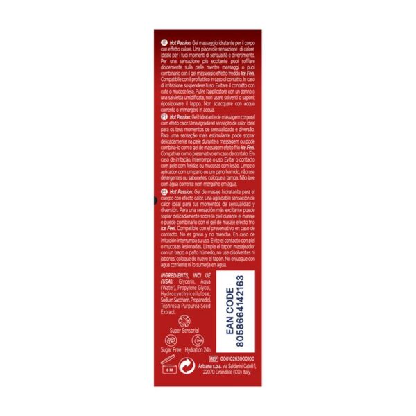 Massage Gel Hot Passion 200 ml - Image 3