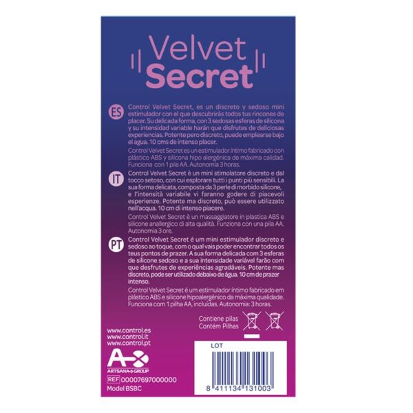 Mini Vibe Velvet Secret 5 Functions - Image 5