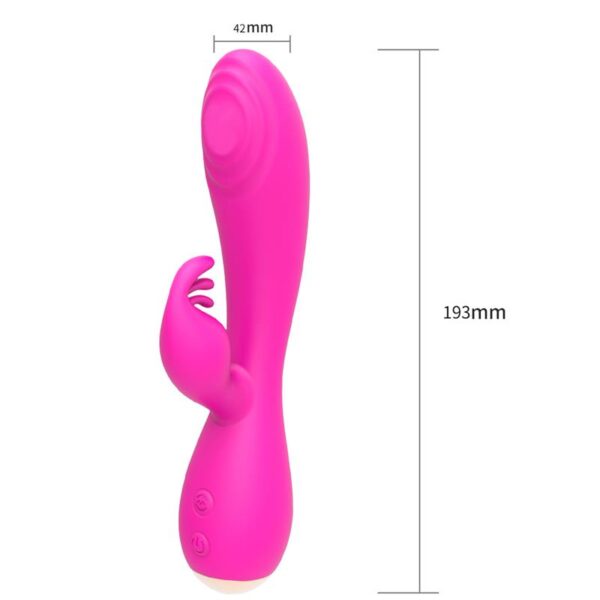 Magic Stick Rabbit Vibe with Pulsation Fuchsia - Image 2