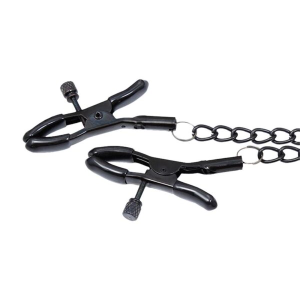 llar with Nipple Clamps Diamond Vegan Leather - Image 5