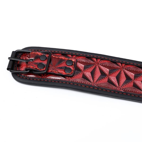 llar with Nipple Clamps Diamond Vegan Leather - Image 6