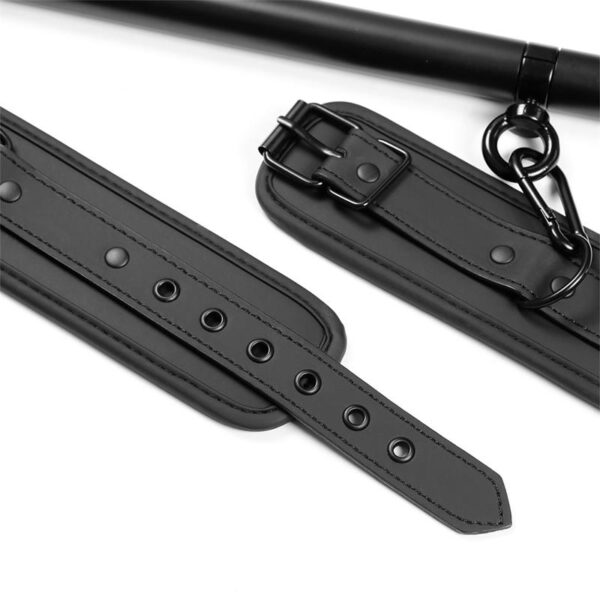 Detachable Rigid Spreader Bar and 4 Detachable Neoprene and Vegan Leather Cuffs - Image 6