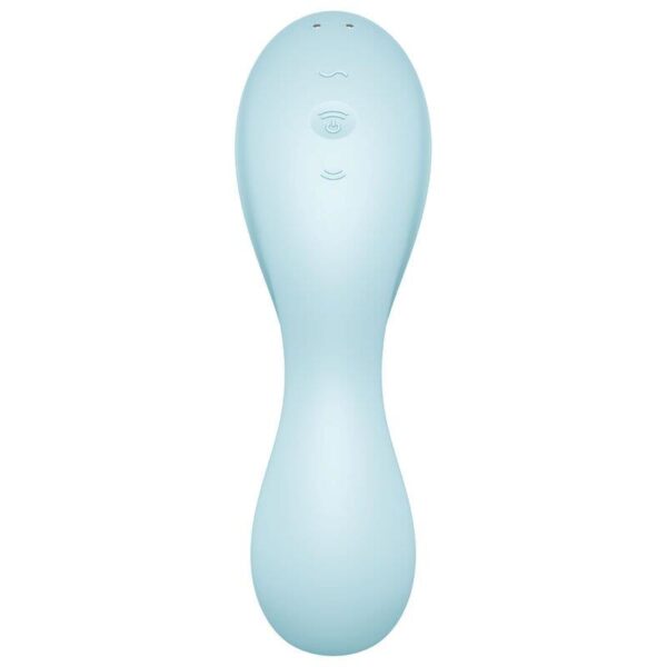 Curvy Trinity 5 with APP Satisfyer Connect Blue - Image 3
