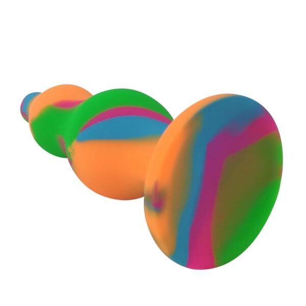 Silicone Butt Plug Multi Color - Image 4