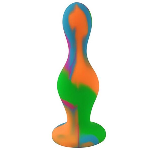 Silicone Butt Plug Multi Color - Image 2