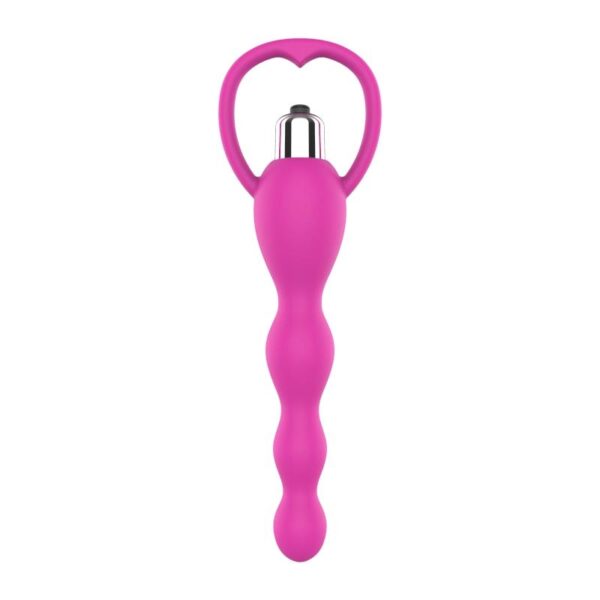 Anal Chain with Vibration Pink