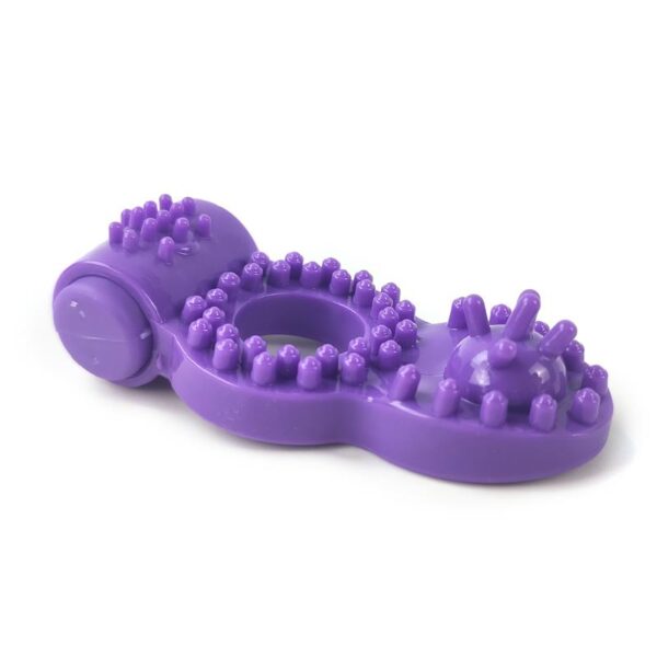 Vibrating Penis Ring Purple - Image 2