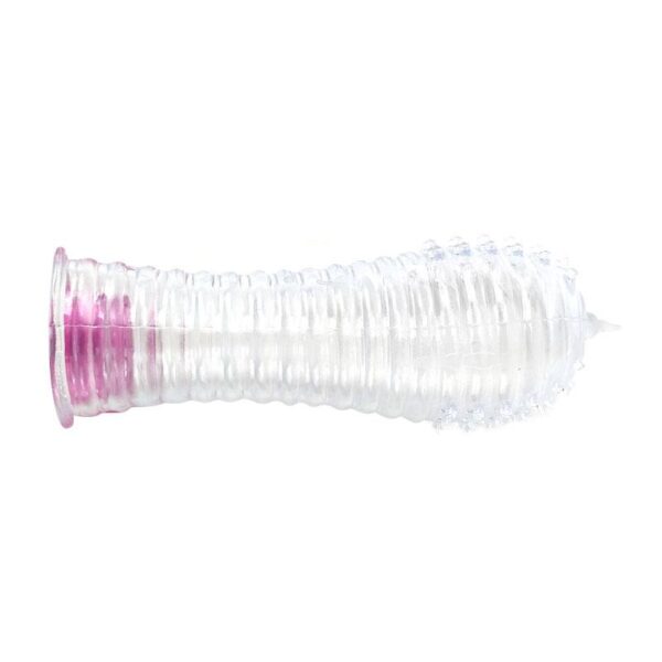 Vibrating Penis Sleeve Clear - Image 6