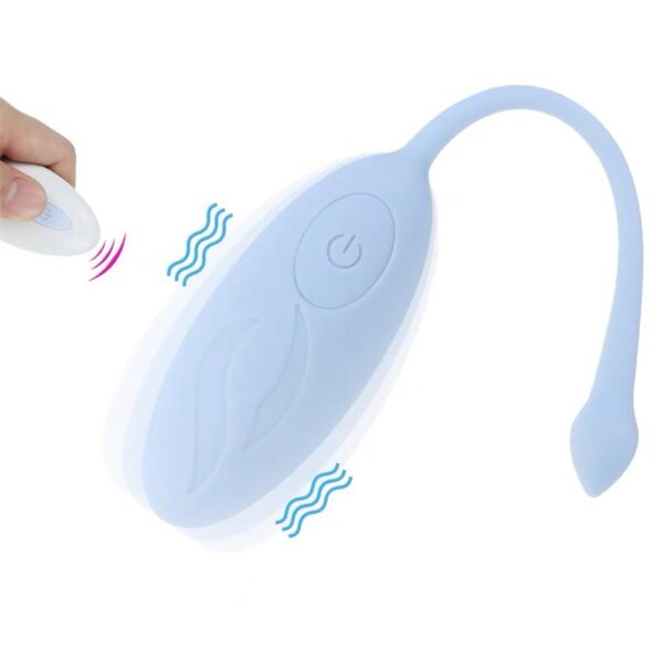 Vibrating Egg with Remote Control Blue - Image 2