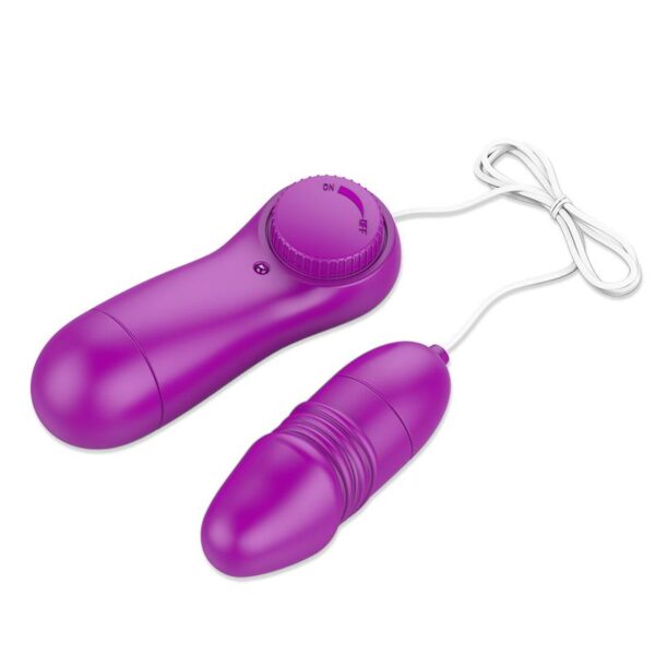 Laary Multi-Speed Vibrating Egg with Remote Control Purple - Image 3
