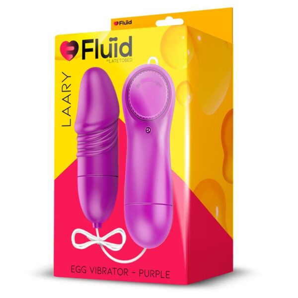 Laary Multi-Speed Vibrating Egg with Remote Control Purple - Image 6