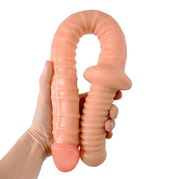 Blade Realistic Dildo Sword 18.5 Flesh - Image 3