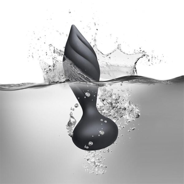 Butt Plug with Remote Control Petite Sensations Desire Black - Image 4