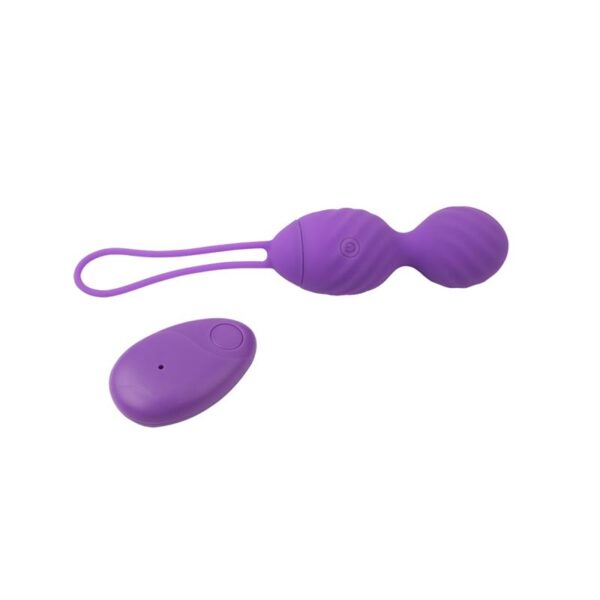 Vibrating Egg Remote Control Ridged USB Silicone 7.4 - Image 3