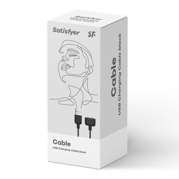 USB Charging Cable Satisfyer Black - Image 5