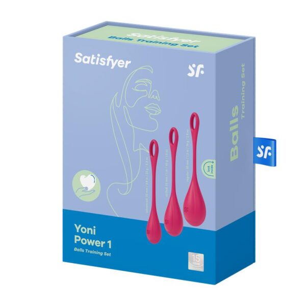 3 Pelvic Floor Ball Pack Yoni Power 1 Red - Image 5