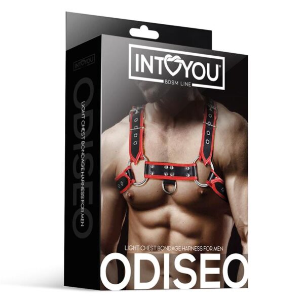 Odiseo Chest Bondage Harness for Men Vegan Leather - Image 3