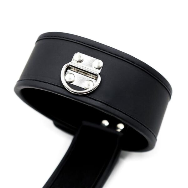 Collar with Handcuffs Set Vegan Leather - Image 9