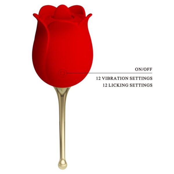 Rose Lover Licking and Vibrating Stimulator - Image 7