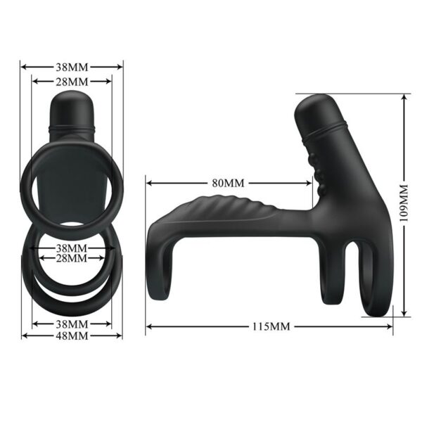 Sling Vibrating Penis Sleeve - Image 7