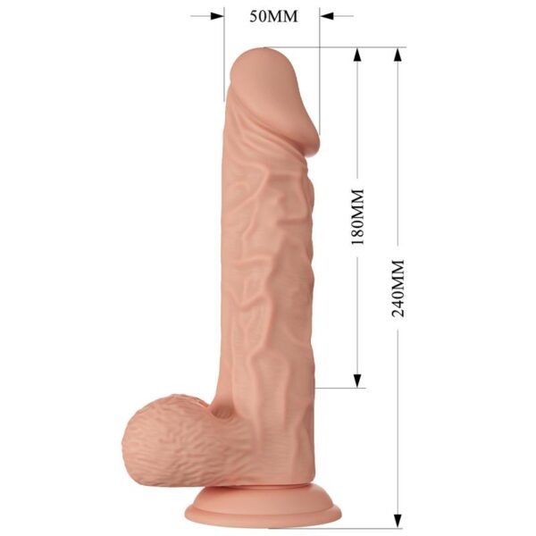Realistic Dildo with Suction cup Buraq 9.4 - Image 8