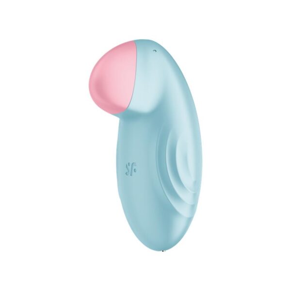 Tropical Tip with APP Satisfyer Connect Light Blue - Image 2