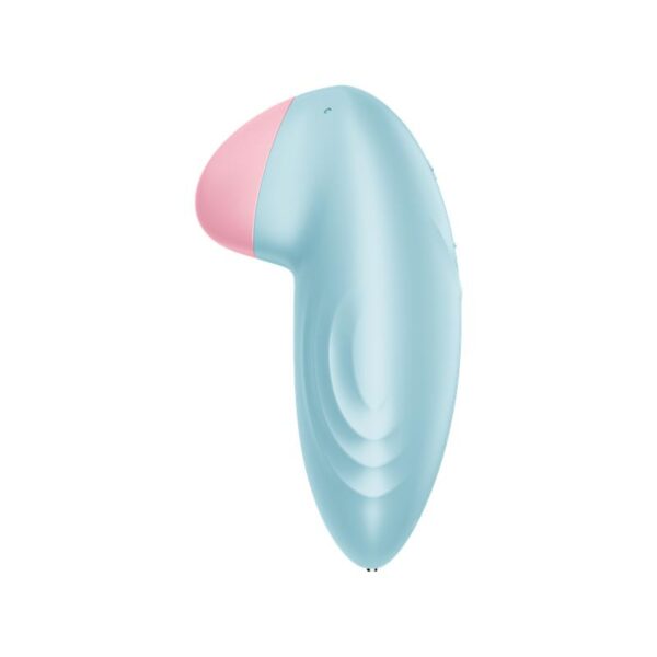 Tropical Tip with APP Satisfyer Connect Light Blue - Image 3
