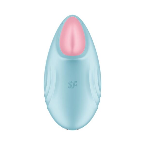 Tropical Tip with APP Satisfyer Connect Light Blue - Image 6