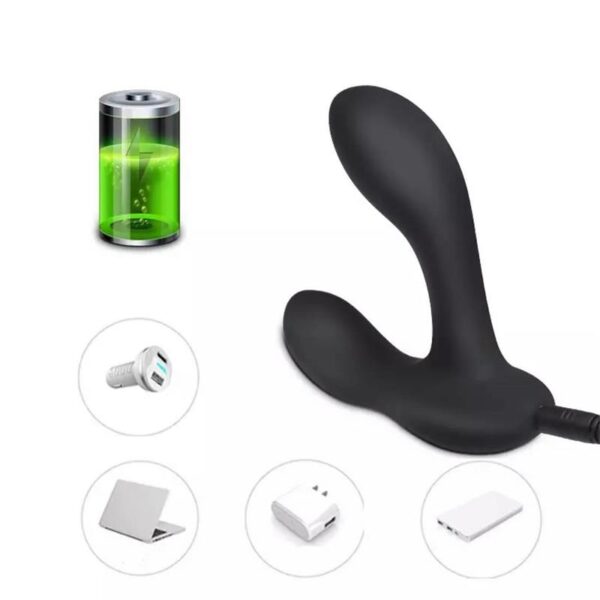 Brett Prostate Massager Remote Control USB Liquid Silicone - Image 10