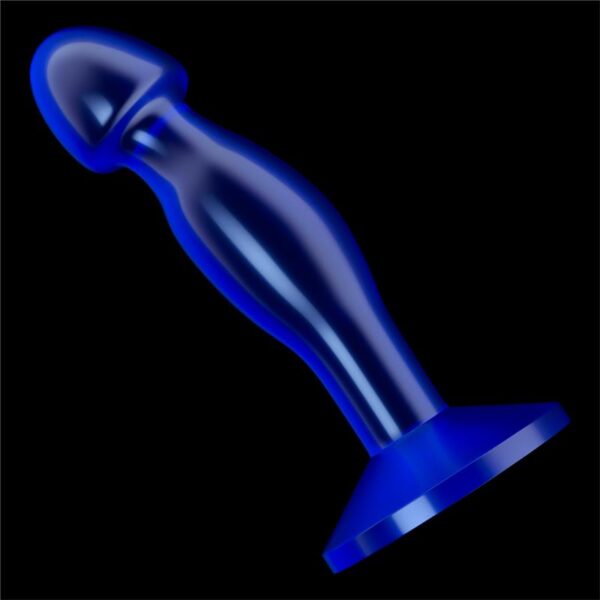 Butt Plug Flawless Clear Blue 6.5 - Image 4