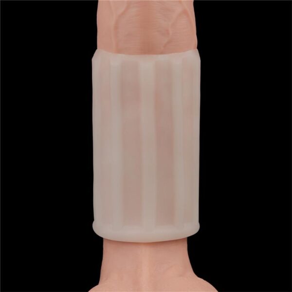 Vibrating Penis Sleeve Ridge Knights - Image 3