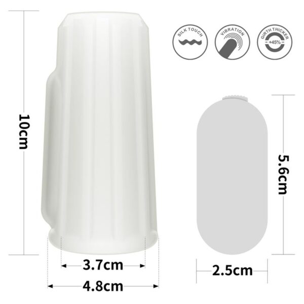 Vibrating Penis Sleeve Ridge Knights - Image 9