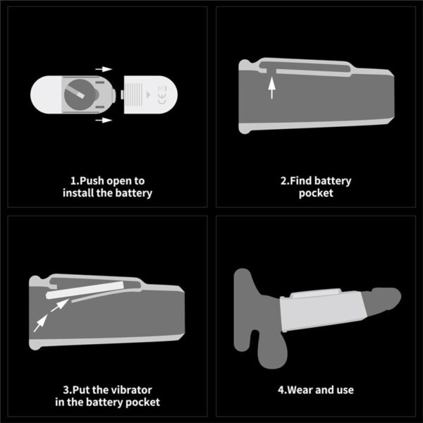 Vibrating Penis Sleeve Wave Knights - Image 6