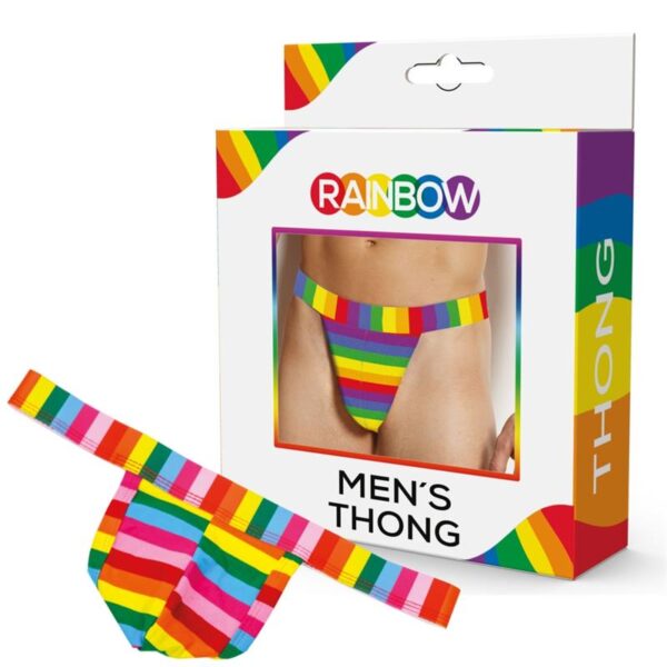 Rainbow Mens Thong - Image 3