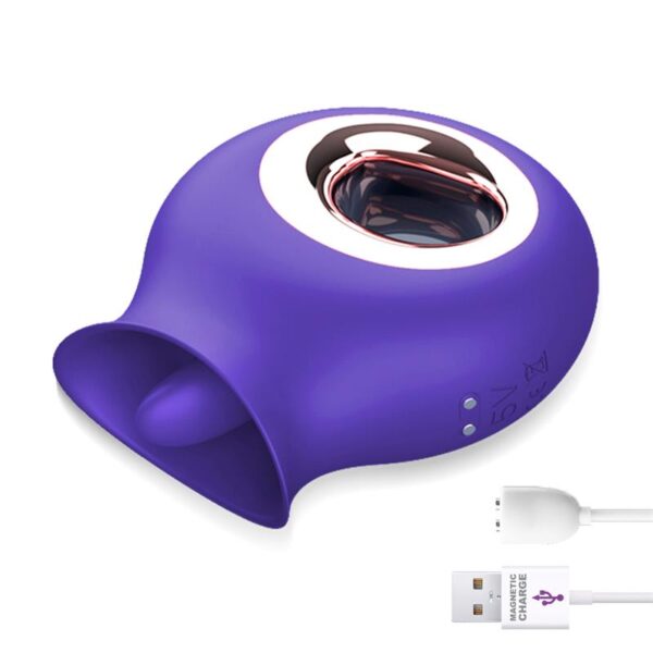 No. TwentyFive Licking Tongue and Vibrator Clitoris Massager - Image 7