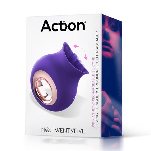 No. TwentyFive Licking Tongue and Vibrator Clitoris Massager - Image 8