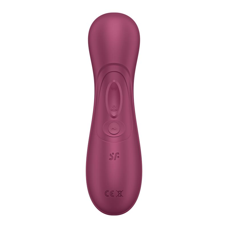 Pro 2 Gene 3 Liquid Air Technology Suction and Vibration App Connect Wine Red - Image 5