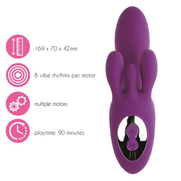 Trivibe G-Spot Triple Dtimulation Vibe - Image 4