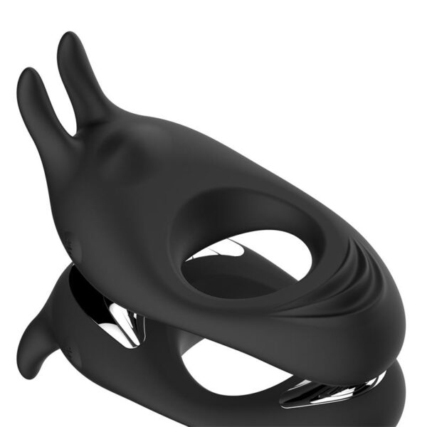 Zeus Vibrating Double Penis Ring - Image 3