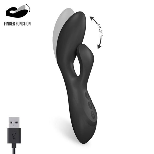 Mabo Finger Movement G-Spot Vibe Unibody Silicone - Image 2
